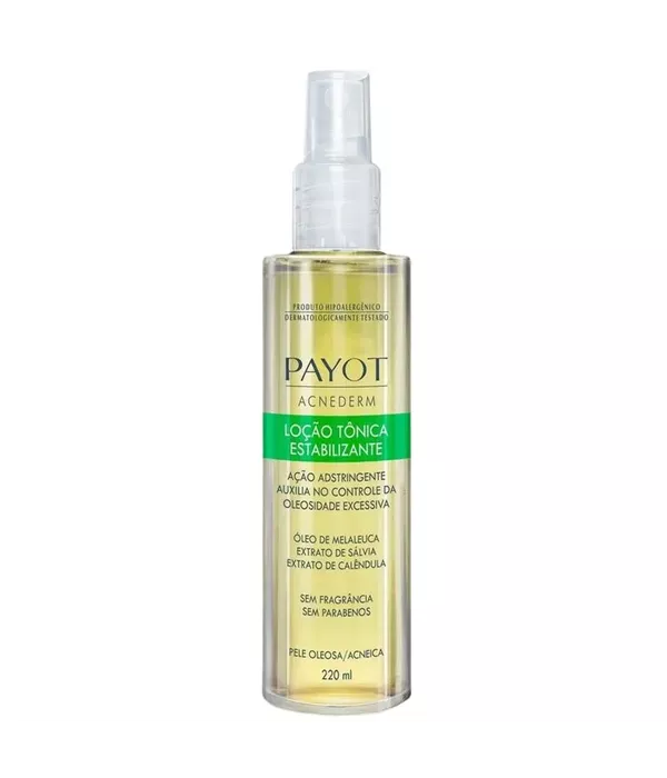 Payot Loção Acnederm Tônica Estabilizante Ação Antiacne 220ml