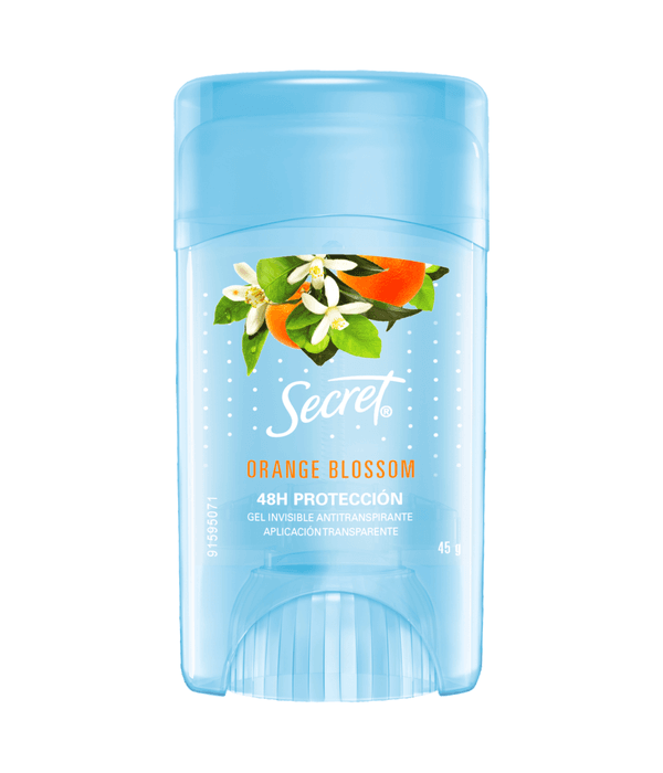 Desodorante Stick Gel Invisible Antitranspirante Fresh Defenser Orange Blossom 45g