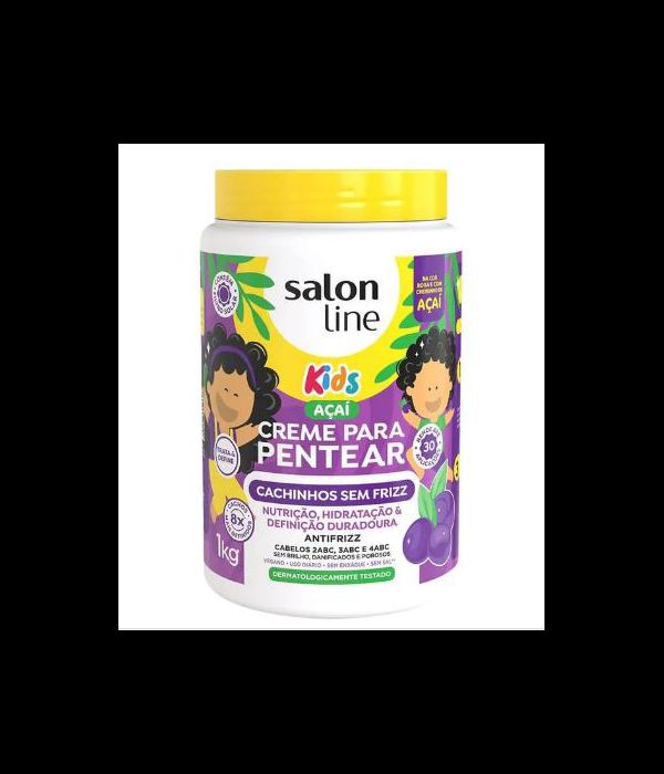 Creme para Pentear Açai Cachinhos Sem Frizz 1kg