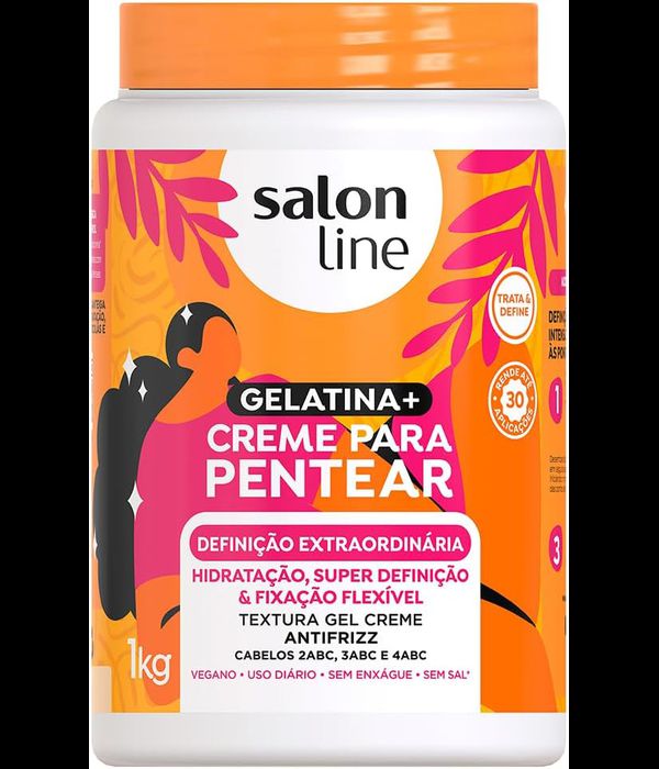 Creme para Pentear Definição Extraordinária ( gelatina +)