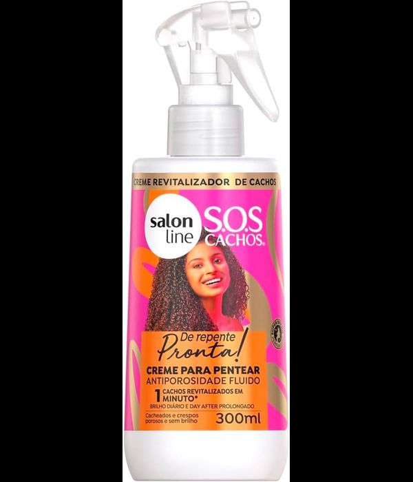 Creme para pentear S.O.S CACHOS De Repente Pronta 300ml