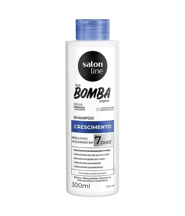 Shampoo S.O.S BOMBA Crescimento 300ml