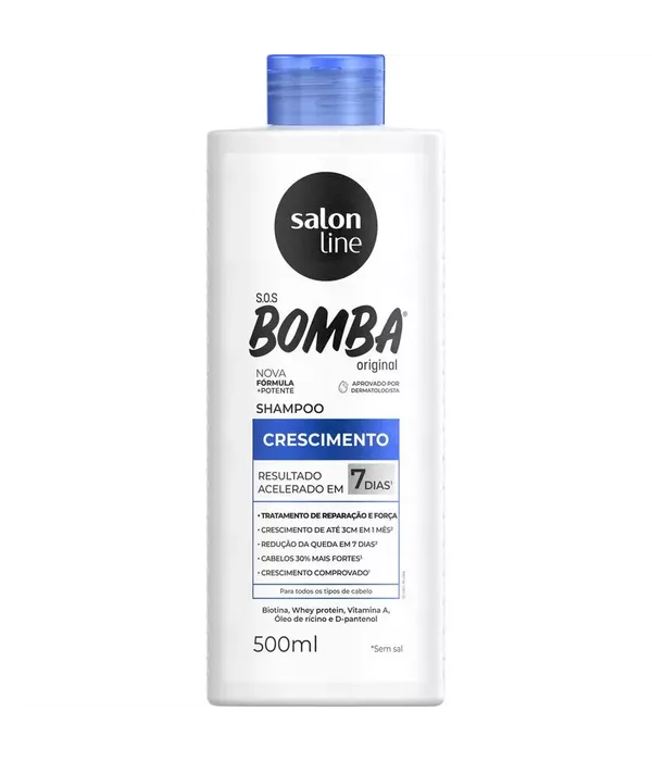 Shampoo S.O.S BOMBA Crescimento 500ML