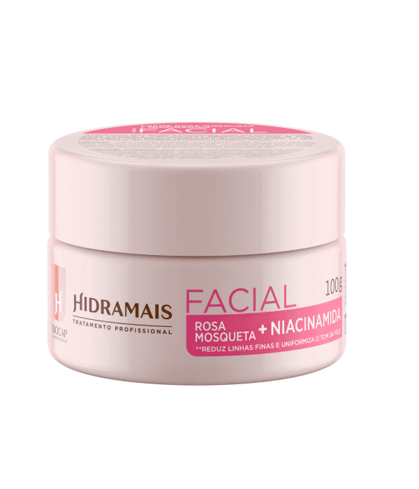 Hidramais Creme Facial Rosa Mosqueta e Niacinamida | Uniformização