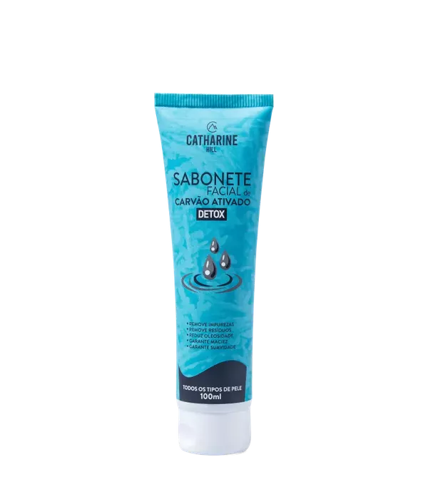Catharine Hill Sabonete Facial de Carvão Ativado Detox 100ml