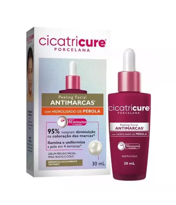 Cicatricure Porcelana Peeling Facial Antimarcas 30ml