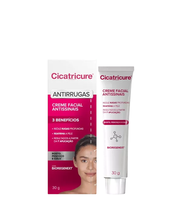 Cicatricure Antissinais - Creme Redutor de Linhas 30g