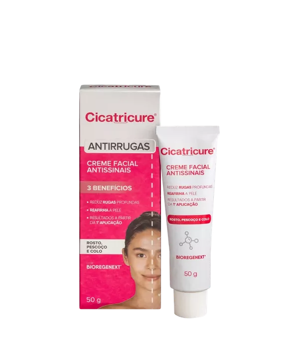 Cicatricure Gel Creme Antissinais Diurno FPS 30 - Redutor de Linhas Facial 50g