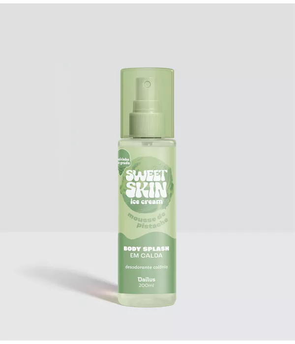 Dailus BODY SPLASH EM CALDA (MOUSSE DE PISTACHE) – SWEET SKIN ICE CREAM 200ml
