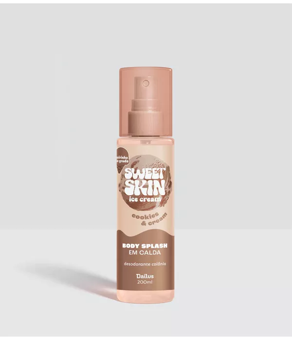 Dailus BODY SPLASH EM CALDA (COOKIES & CREAM) – SWEET SKIN ICE CREAM 200ml