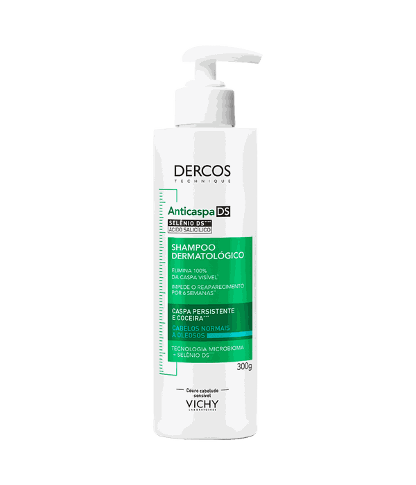 Vichy Dercos Shampoo AntiCaspa DS Cabelos Normais a Oleosos 300g