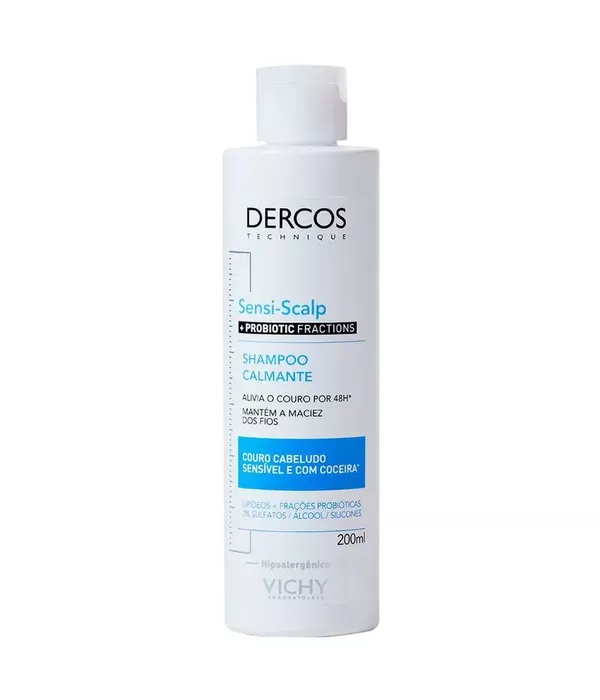  Vichy – Dercos Shampoo Limpeza Calmante Sensi Biotic 200ml