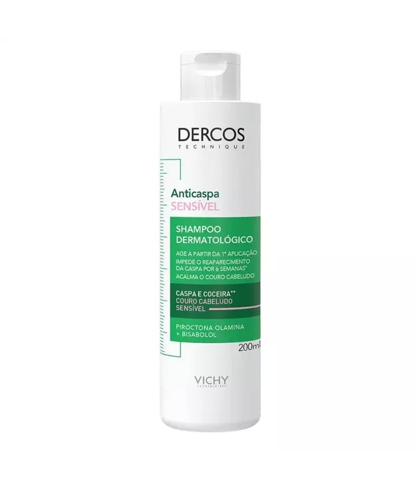 Vichy Dercos Shampoo Anticaspa Sensível 200ml