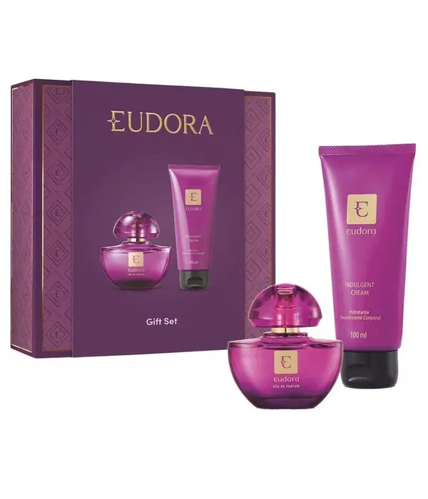 Eudora Miniatura Coffret - Perfume Feminino + Hidratante Desodorante Corporal Kit