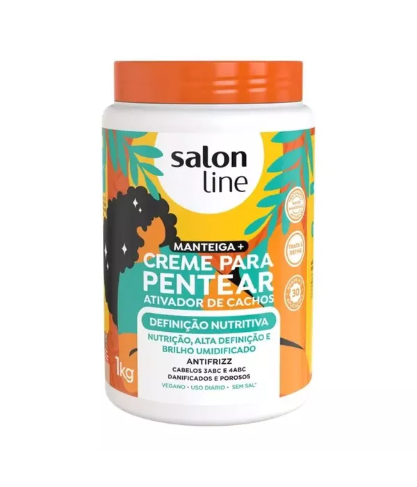 Creme para pentear Definição nutritiva Manteiga + 