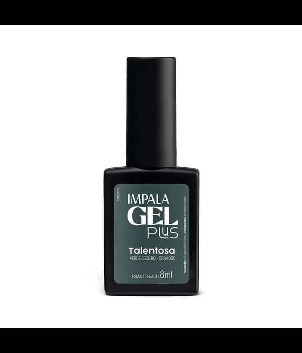 Impala Esmalte Gel Plus Talentosa - Verde Escuro 8ml