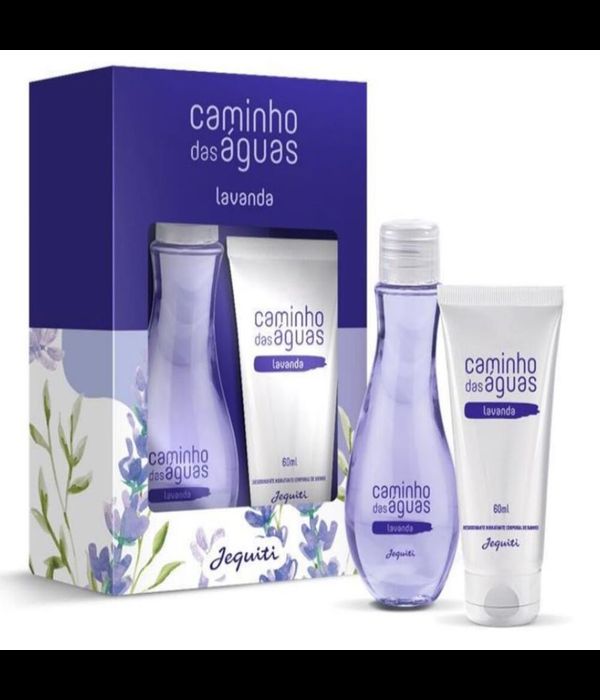 Jequiti Kit Caminho das águas 1 Colônia 80ml + 1 Hidratante corporal 60ml