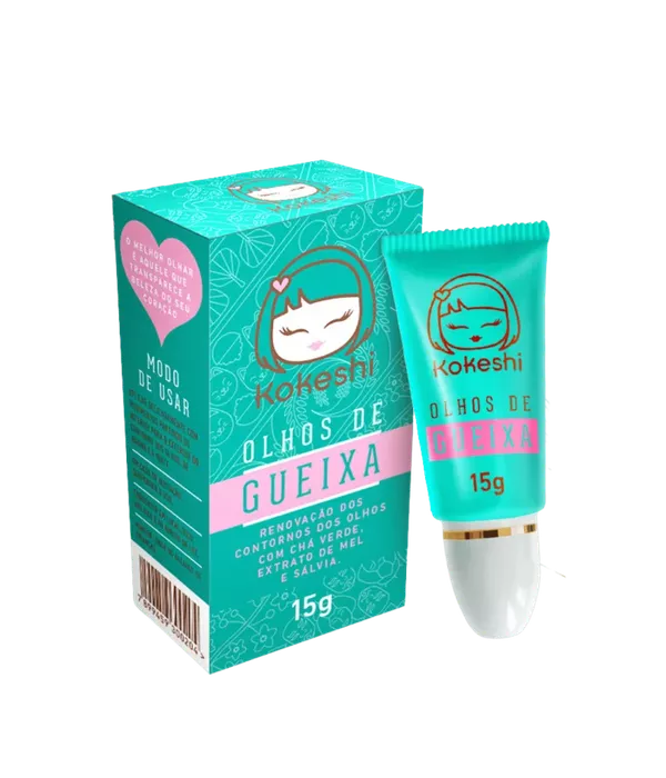 Kokeshi Hidratante Área Dos Olhos Renovador Olhos De Gueixa 15g