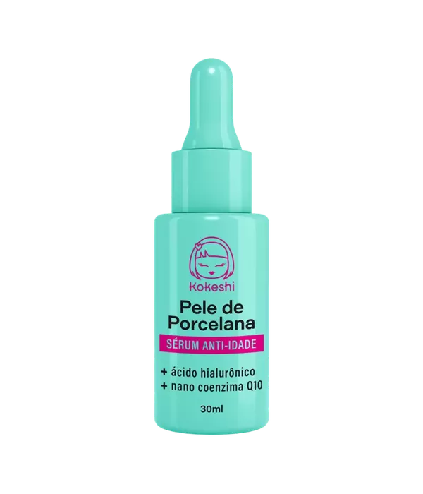  Kokeshi Sérum Facial Anti-idade Pele de Porcelana Regenera 30ml