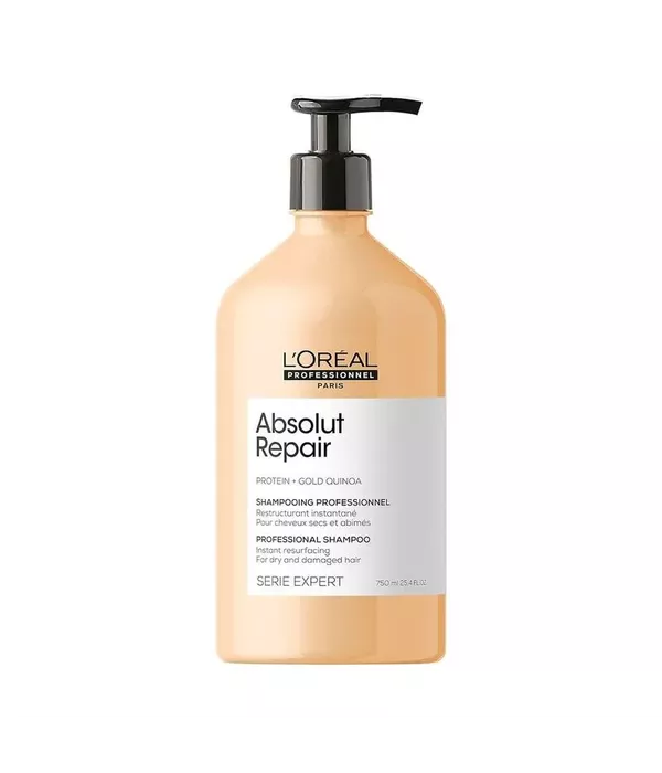 L'Oréal Professionnel Shampoo Absolut Repair Gold Quinoa - 750ml