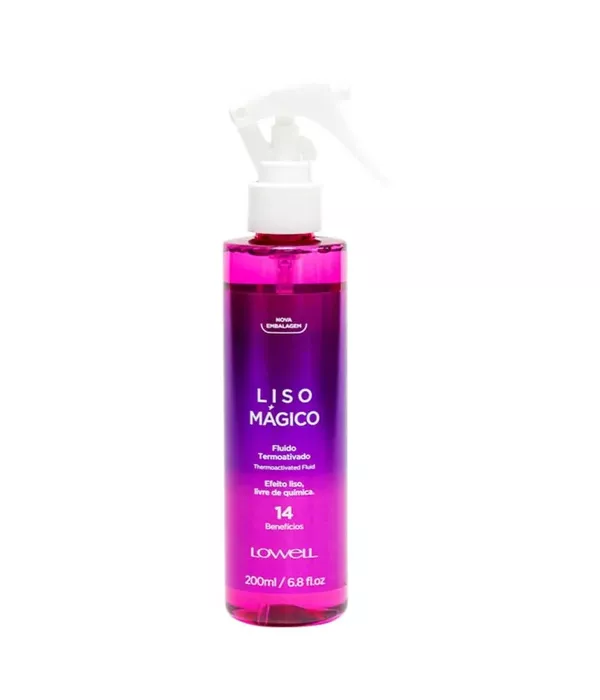 Lowell Liso Mágico Fluido Termoativado 200ml