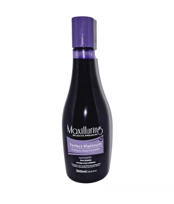 Maxilluring Perfect Platinum Shampoo Desamarelador 300ml