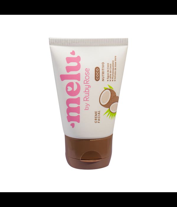 Melu by Ruby Rose Creme Facial Nutritivo Coco 40g