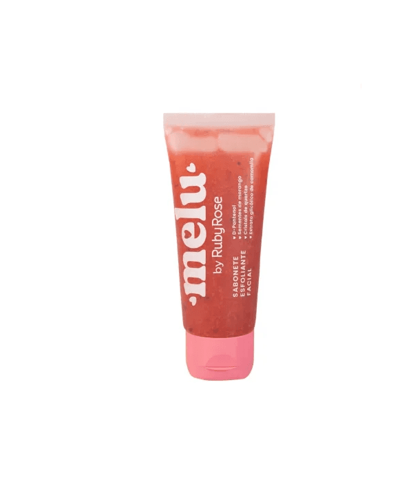 Melu By Ruby Rose Sabonete Esfoliante Facial Morango 75g