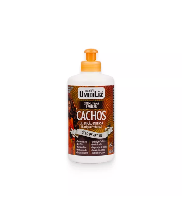 Creme para Pentear Cachos Umidiliz Óleo de Argan 300ml