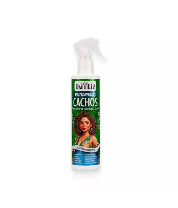 Spray Finalizador Revitalizante Cachos Umidiliz Alecrim com Babosa 250ml