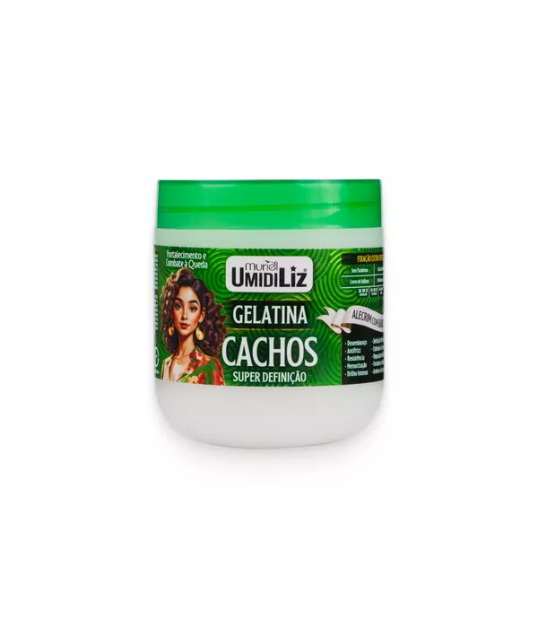 Umidiliz Gelatina Superdefinição Cachos Alecrim com Babosa 500g