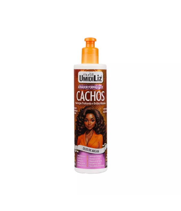 Ativador Formador de Cachos Umidiliz Óleo de Argan 300ml