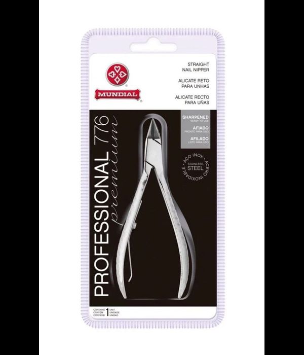 Mundial Profissional Premium Alicate Reto para Unhas 776 