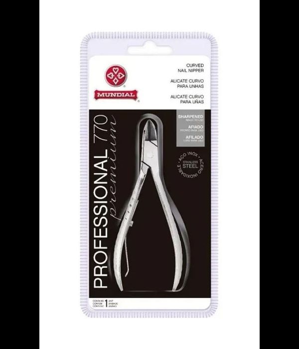 Mundial Profissional Premium Alicate Curvo para Unhas 770