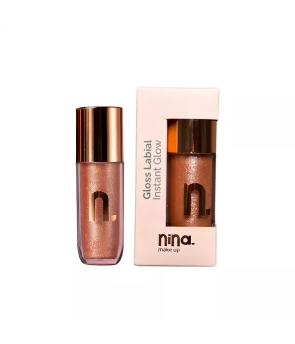 Nina Make Up Gloss Labial Instant Glow 4ml Crystal