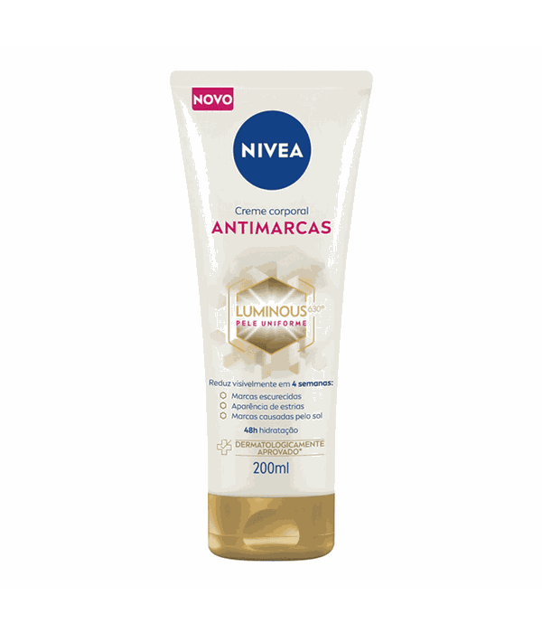 Nivea Creme Corporal Luminous 630 Antimarcas 200ml