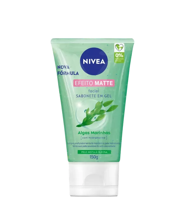 Nivea Sabonete em Gel Efeito Matte 145g Pele Mista a Oleosa