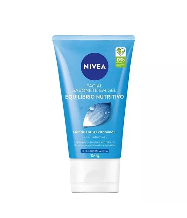 Nivea Facial Sabonete Em Gel Equilíbrio Nutritivo 150g