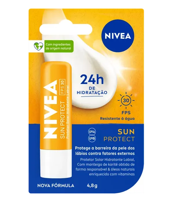 Nivea Hidratante Labial Sun Protect FPS30 4,8g