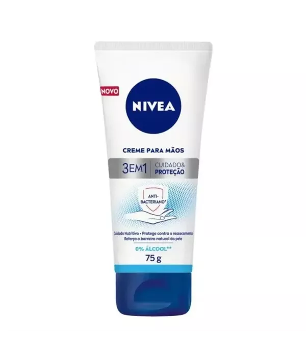 Nivea Creme para Mãos 3 em 1 Cuidado&Proteção 75g