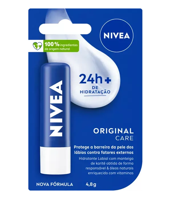 Nivea Hidratante Labial Original Care 4,8g