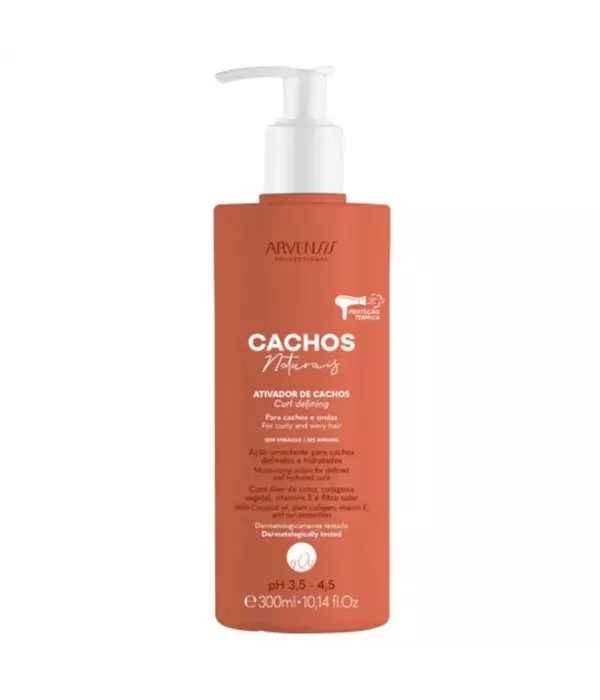 Arvensis Ativador de Cachos 300ml Cachos e Ondas 
