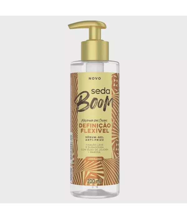 Seda Boom Definição Flexível Sérum-Gel Anti-Frizz 190ml