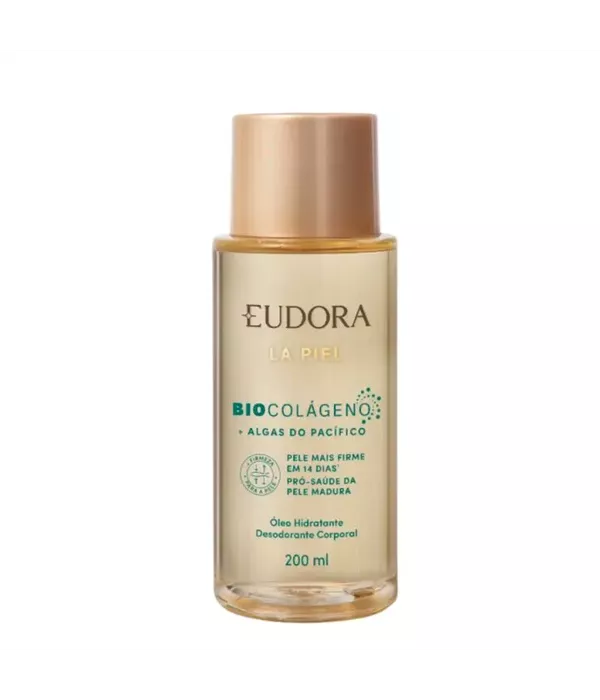 Eudora La Piel Bio Colágeno Algas do Pacífico Óleo hidratante Corporal 200ml