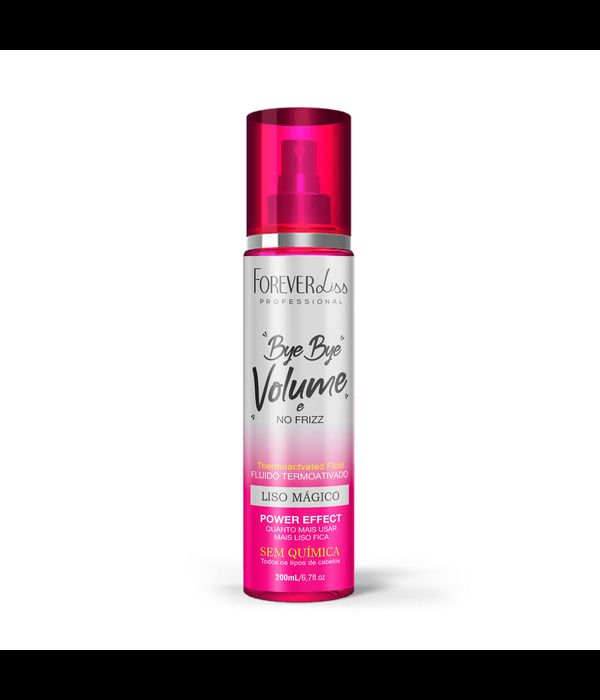 Forever Liss Bye Bye Volume e Frizz Liso Mágico 200ml
