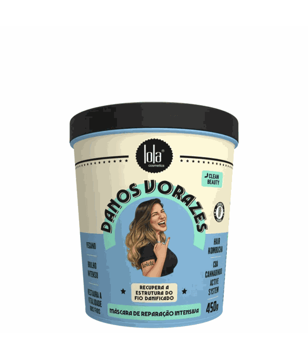 Lola Danos Vorazes Máscara de Reparação intensiva 450g