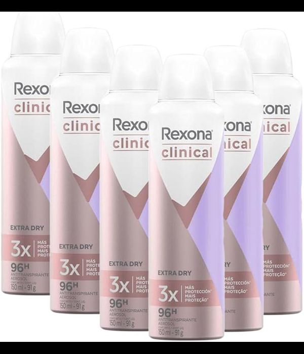 RExona Clinical Aero Extra Dry Kit c/6 unidades.