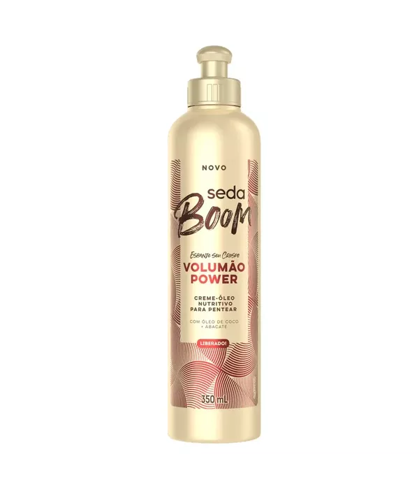 Seda Boom Volumão Power Creme-óleo Nutritivo para pentear 550ml