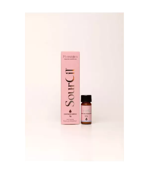 Sour Cil Henna Para Sobrancelha 3g Castanho Médio