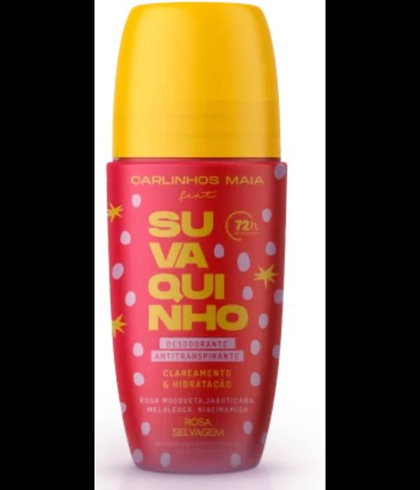 Rosa Selvagem Suvaquinho Desodorante Antitranspirante e Hidratante 85ml